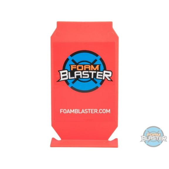 Foam Blaster ePopper Shooting Target for Jet Nerf Boomco Foam Blasters, 6 Pack, Red