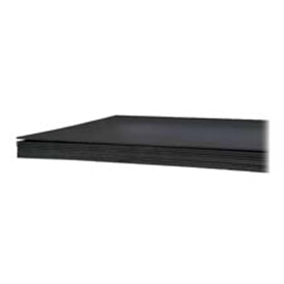 Foam Board- .19in. Thick- 22in.x28in.- 5-CT- Black