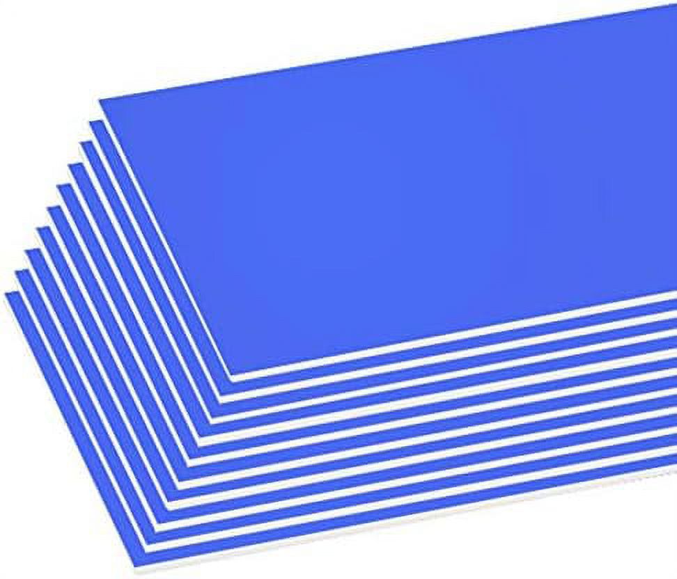 Foam Board 20" X 30" Blue, Colored Foam Boards 3/16 Inch Thickness