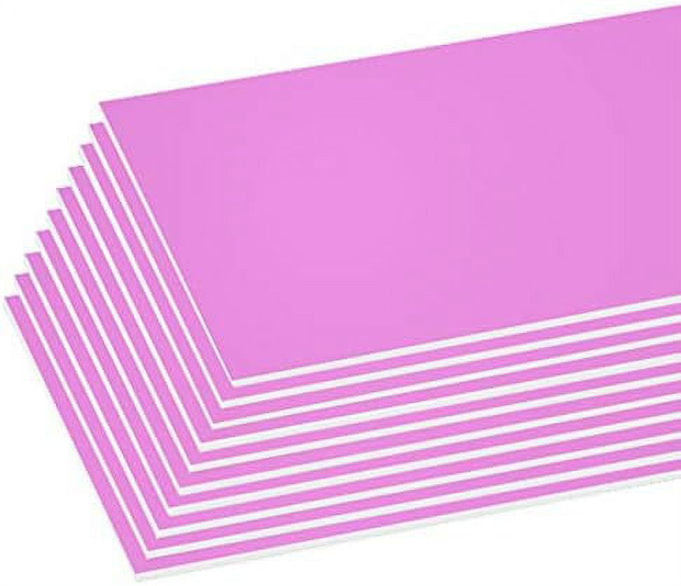 Foam Board 20" X 30" Pink, Colored Foam Boards 3/16 Inch Thickness