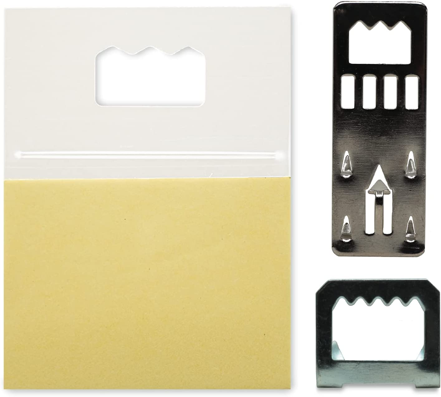 Foam Board Assortment Sawtooth Frame Hangers 25 Pack Easy Hanging