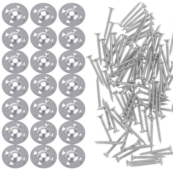 Foam Board Fasteners Insulated Washers for Insulation Insulating Nails Metal Iron