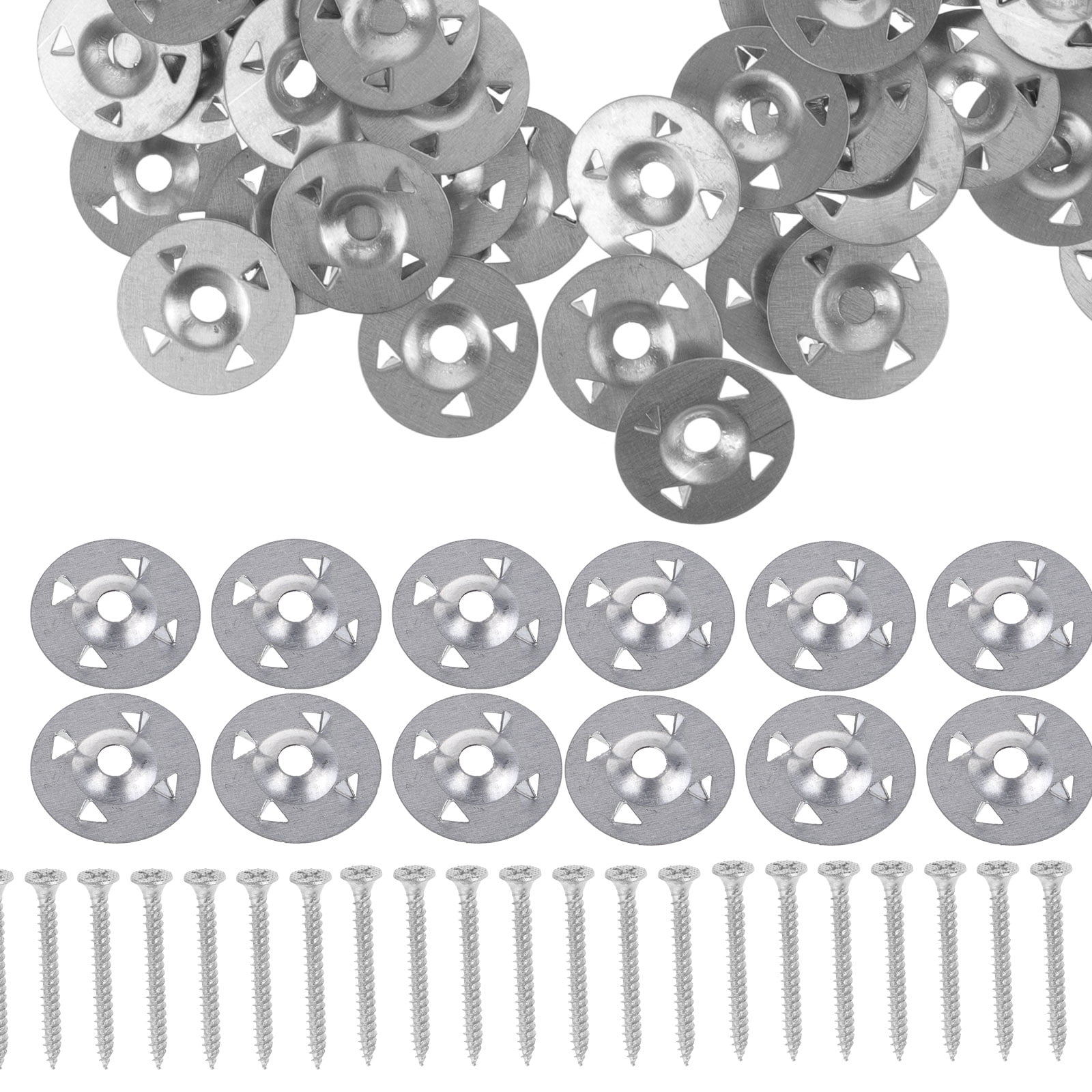 Insulation Board Washers 1-1/8 Inch 500 Pcs Galvanized Steel Washers ...