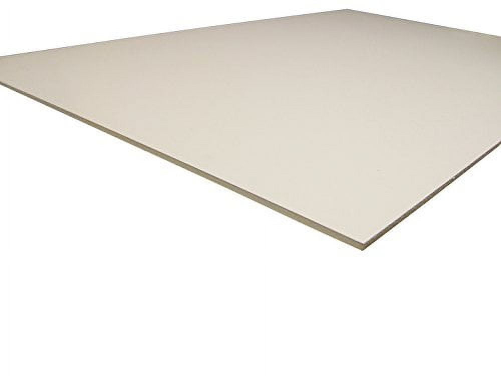 White 3/16 inch Foam Core 24 inch x 36 inch Mounting Boards - 25pk MyBinding 550432 White