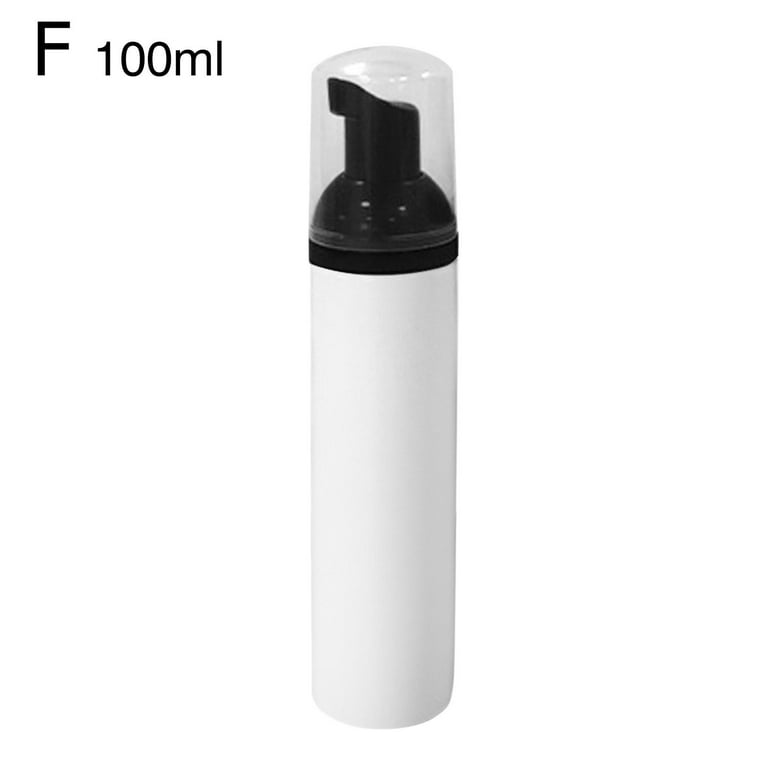 Foam Bottle Portable Facial Cleanser Packaged In White Mousse Foaming  Bottle Plastic K0E9 
