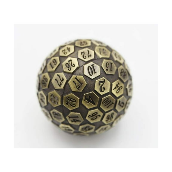 Foam Brain Games 45mm d100 - Bronze New