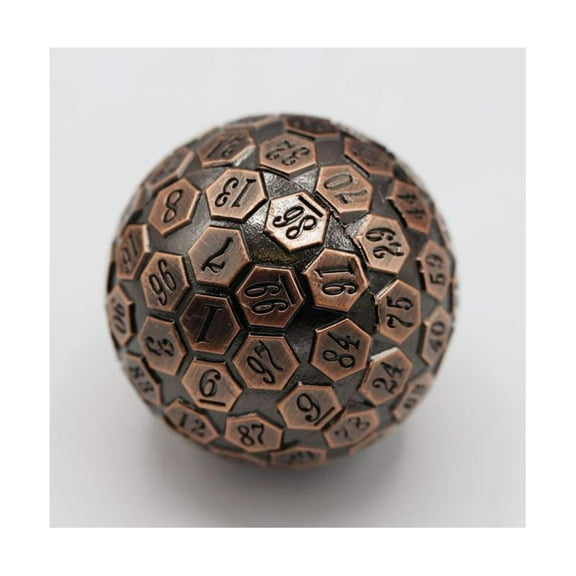 Foam Brain Games 45mm d100 - Copper New