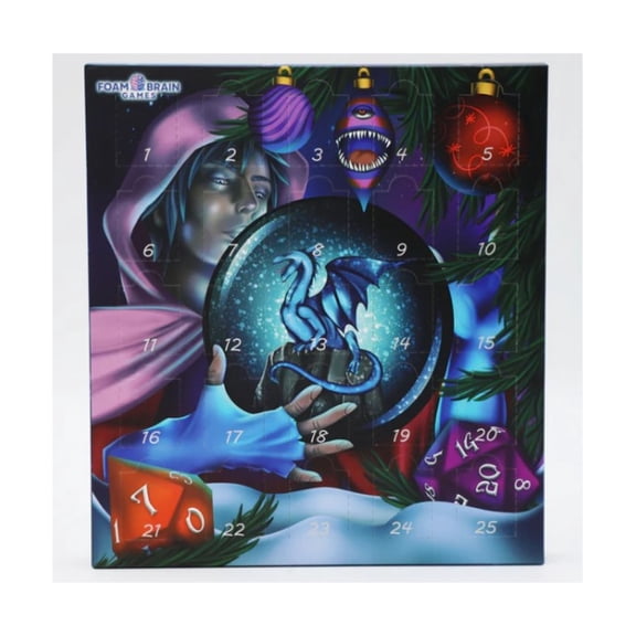 Foam Brain Games Advent Calendar New