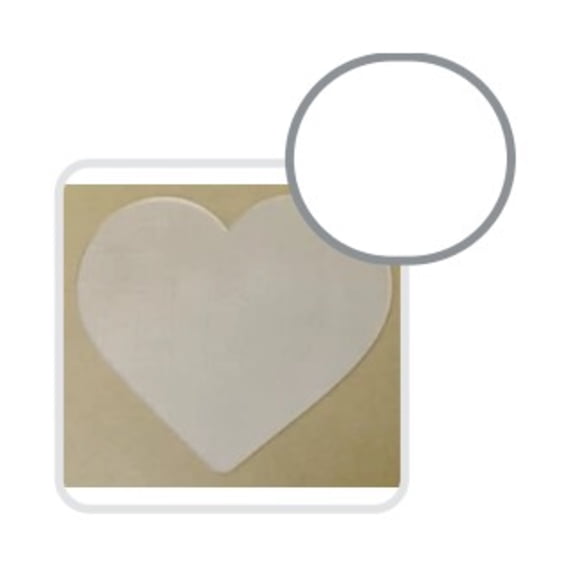 Foam Brain Games Clear Acrylic - Heart (Hard) (60 Pieces) New