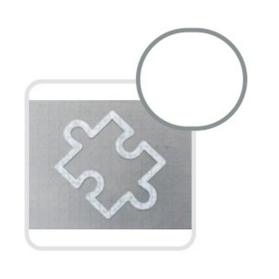 Foam Brain Games Clear Acrylic - (Nearly) Impossible (224 Pieces) New