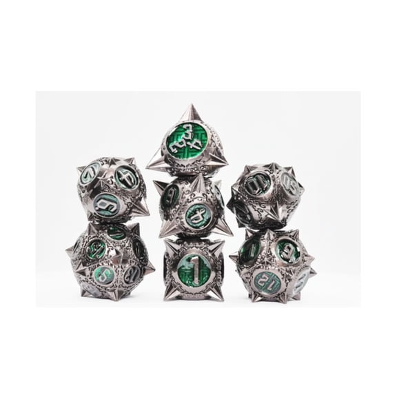 Foam Brain Games Poly Set - Hunter's Moon (7) New