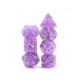thumbnail image 1 of Foam Brain Games Poly Set - Purple Layer w/Silver (7) New, 1 of 1