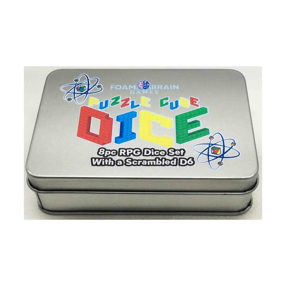 Foam Brain Games Puzzle Box Poly Set - Shades of Red (8) New