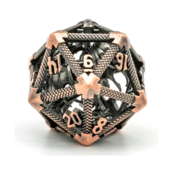 Foam Brain Games d20 Hollow Dragon Keep - Copper New