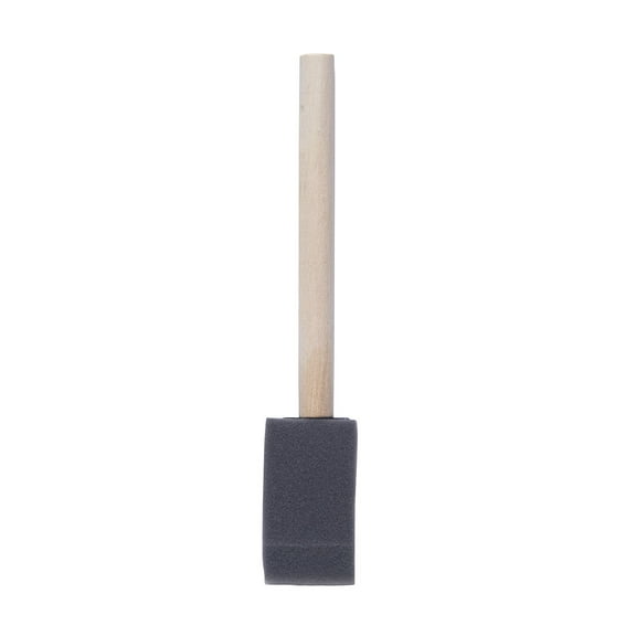 Foam Brush 1-in. Household Paintbrush for Paint and Craft Projects