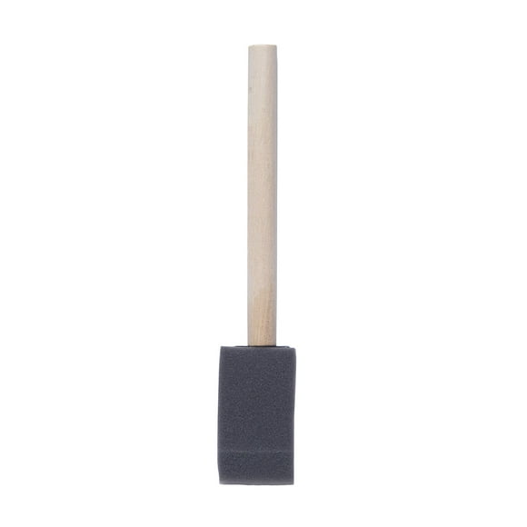 Foam Brush 1-in. Household Paintbrush for Paint and Craft Projects