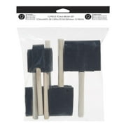 Foam Brush 12-Piece Household Paintbrush Set for Paint and Craft Projects