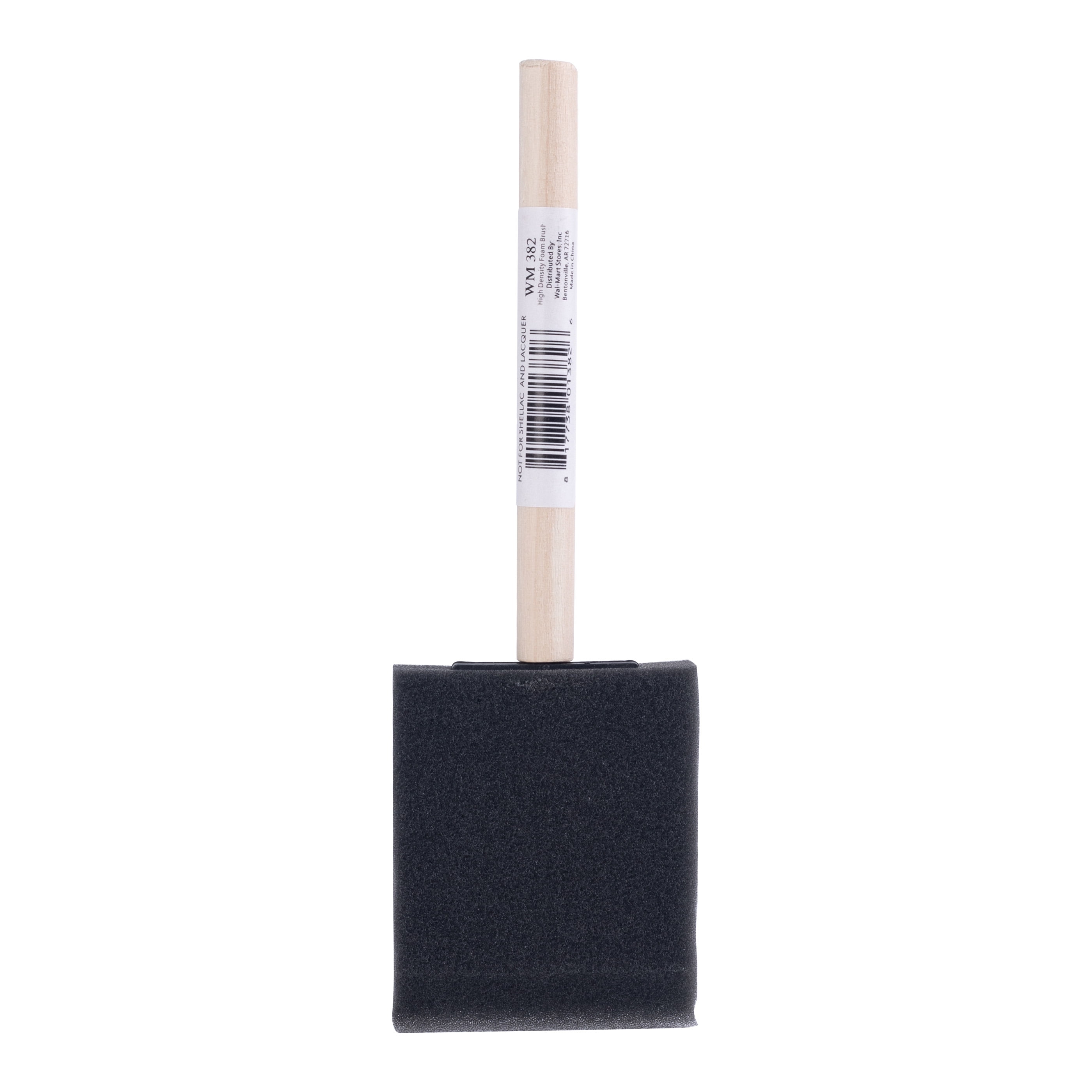 Foam Brush 2in. Household Paintbrush for Paint and Craft Projects