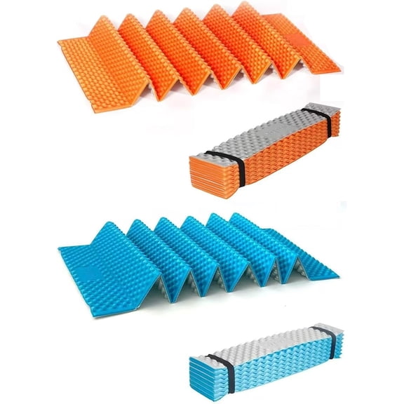 Foam Camping Pads for Hiking, Camping, Sleeping, Foldable Closed Cell Foam Mattress, Waterproof & Ultralight