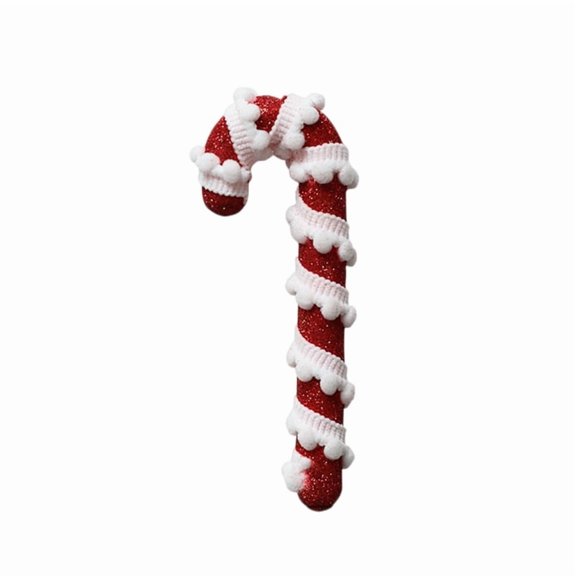 Foam Candy Cane Ornament Christmas Crutch Hanging Pendant Decoration for Festival Home Display Holiday Party Supplies
