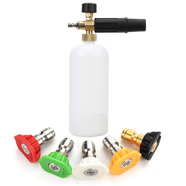Foam Cannon DualConnector Accessory, Pressure Washer Double Tip