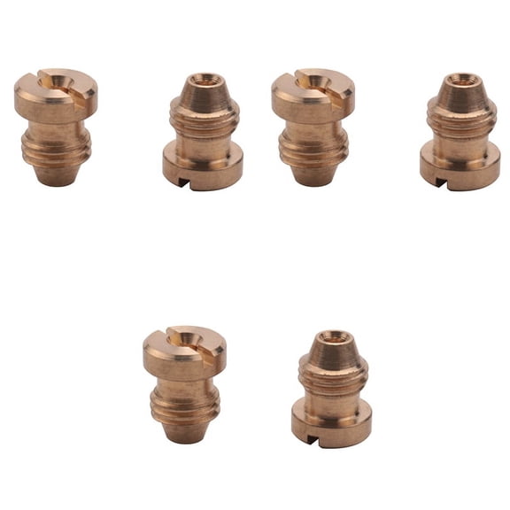 Foam Cannon Orifice Nozzle Tips, High Replacement Thread Nozzle for Snow Foam , 1.1 mm, 6-Pack