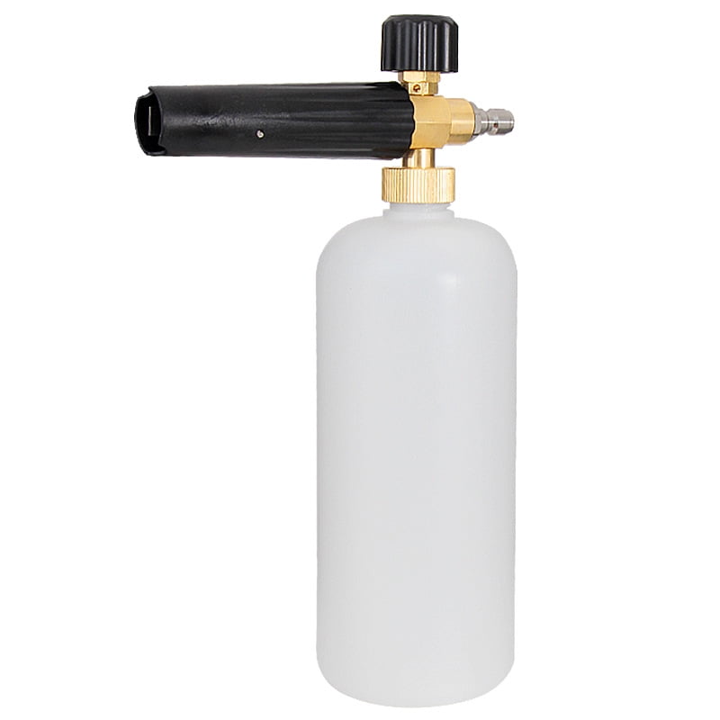 Foam Cannon for Pressure Washer, 1L Snow Foam Bottle with 1/4" Quick Connect, Heavy-Duty Foam Lance for Car Wash, Windows, Siding, Driveways, and Outdoor Cleaning