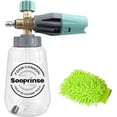 thumbnail image 1 of Foam Cannon, adjustable snow foam lance transparent body, with a 1/4 inch quick connector professional car foam sprayer, 4000, 1, 1 of 4