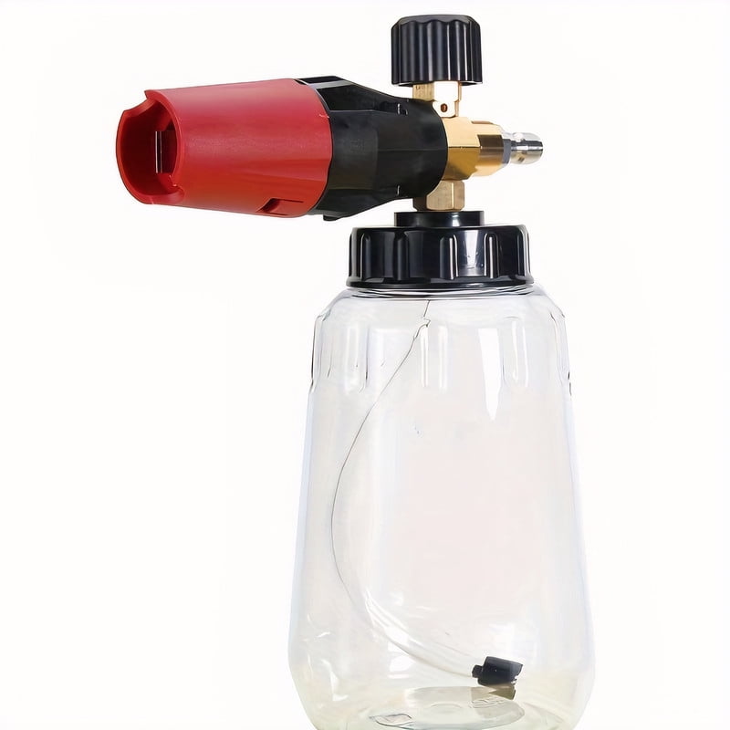 Foam Cannon for Pressure Washer, Adjustable Foam Gun with Max Coverage for Car Wash, 1/4" connector