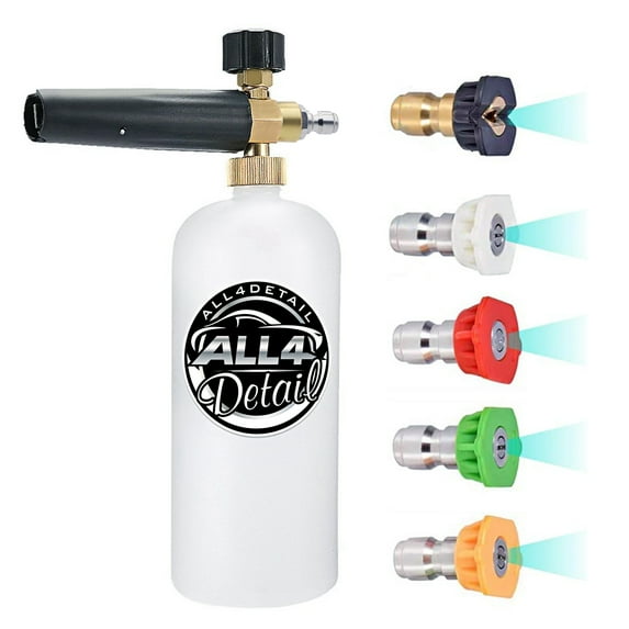 ALL4DETAIL Telescoping 5-Pattern Washer Nozzle Tips