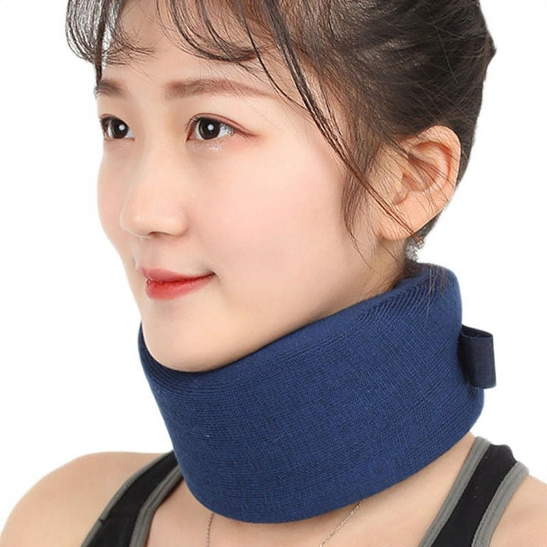 Wonder Care Soft Neck Brace Cervical Collar, Adjustable Collar Neck Support  Brace for Sleeping, Neck Brace for Neck Pain and Support for Women & Men