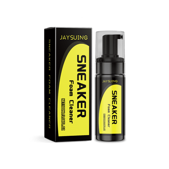 Foam Cleaner for White Sneakers - Gentle Stain Removal, Non-Damaging, 100ml