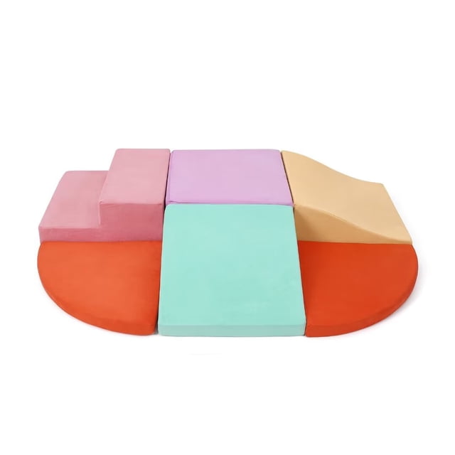 Foam Climbing Blocks for Toddlers and Preschoolers, Baby Soft Climbing