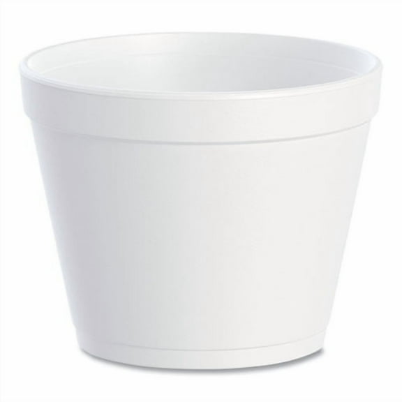 Foam Containers, 24 Oz, White, 25/bag, 20 Bags/carton | Bundle of 2