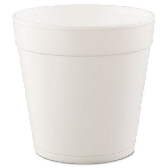 Foam Containers, 32 Oz, White, 25/bag, 20 Bags/carton | Bundle of 2 Cartons