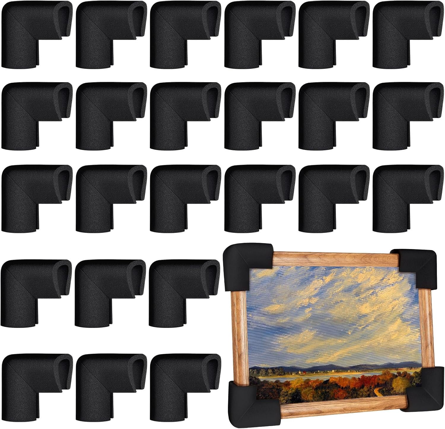 Protector Picture Foam Corner Protectors for Picture Frames Mirror TV - Shipping Moving ...