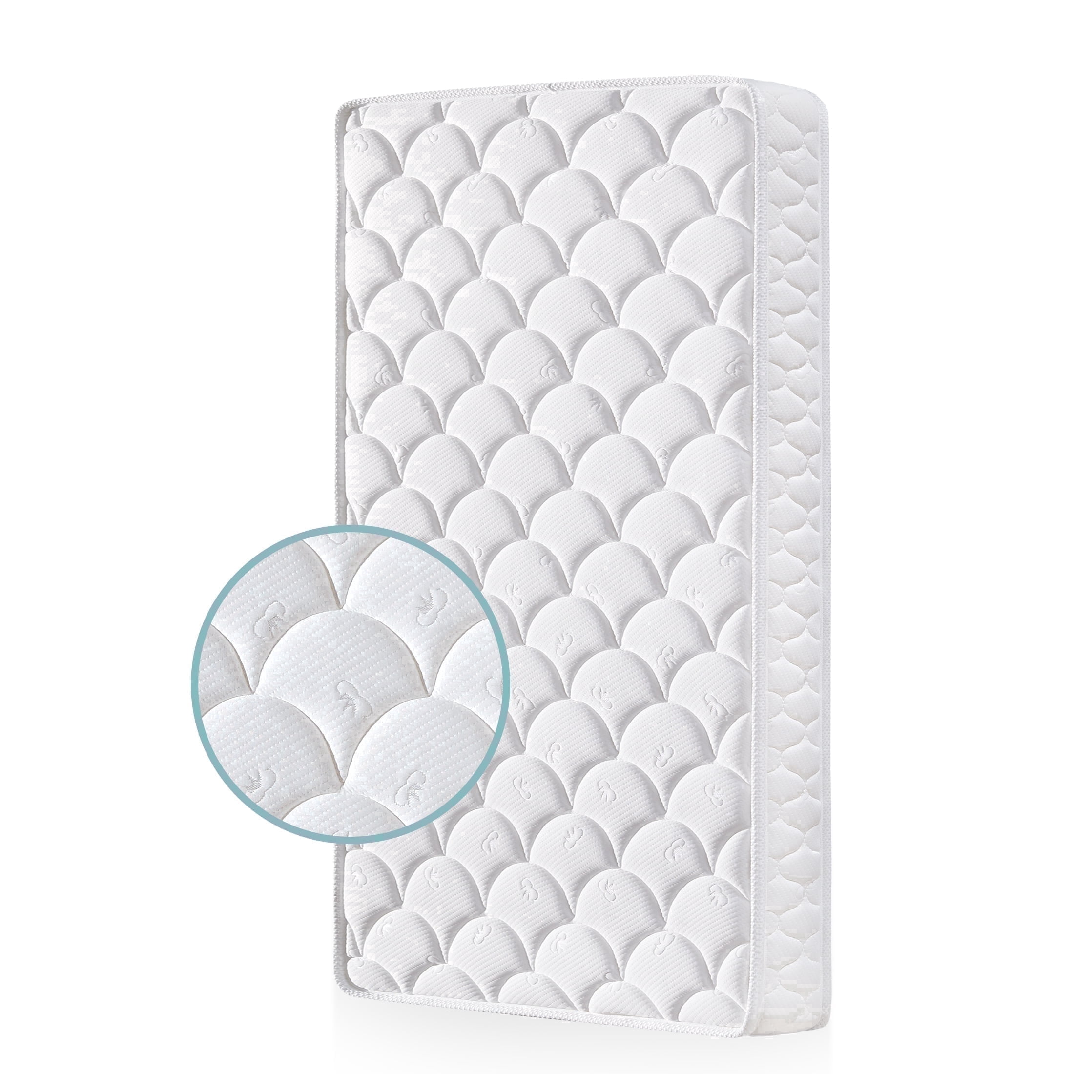 Premium Foam Crib Mattress, Baby Crib & Toddler Mattress,Knitted Cotton Surface - Soft, Hypoallergenic,Toddler Bed Mattress 52"L x 27.6"W x 5"Th