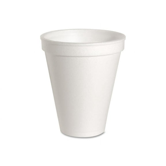Genuine Joe, GJO58550, Hot/Cold Foam Cups, 1000 / Carton, White, 8 fl oz