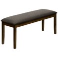 thumbnail image 1 of Foam Cushioned Seat | Brown Main Color | Comfortable and Attractive Bench, 1 of 6