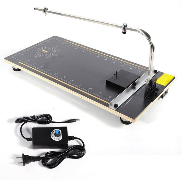 Foam Cutting Machine,Board Hot Wire Styrofoam Cutter Foam Cutting Tool Working Table Craft Machine 110V (US Stock)