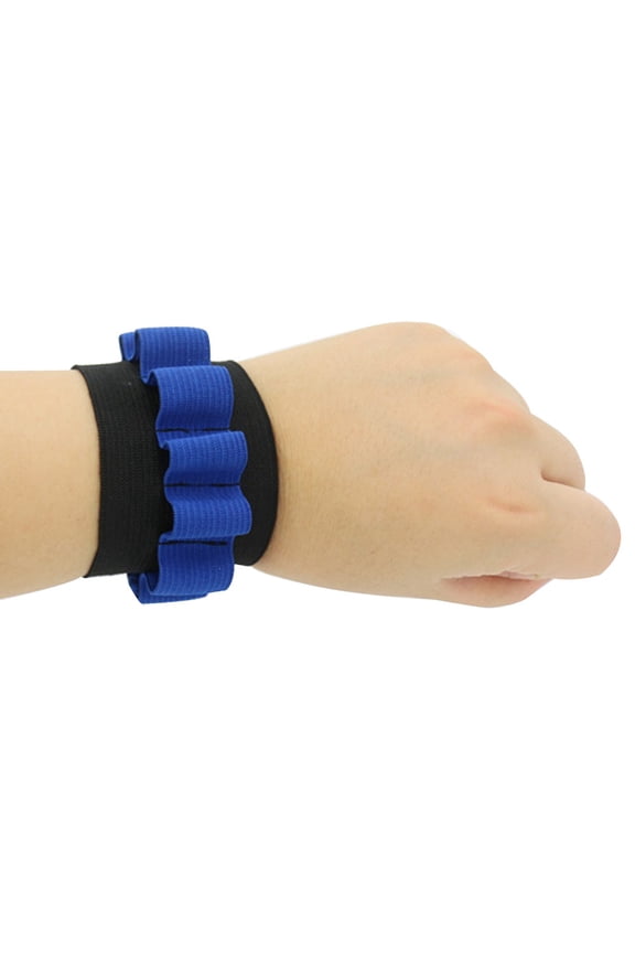 Foam Dart Blaster Vest with Quick Reload Clips & Wristband – N-Strike Series Compatible Tactical Accessory for Outdoor Nerf Wars and Team Play,AS Show