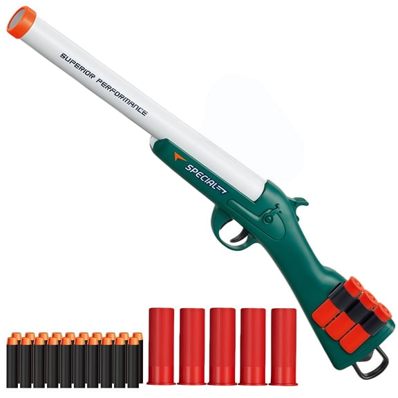 Foam Dart Blasters 30-inch Soft Darts Shell Ejecting Design for Indoor and Outdoor Play 14+ Years