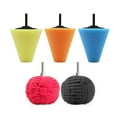 thumbnail image 1 of Foam Drill Polishing Cone Ball Pads Kit Car Hub Waxing Buffing Wheel Polisher 4", 1 of 7