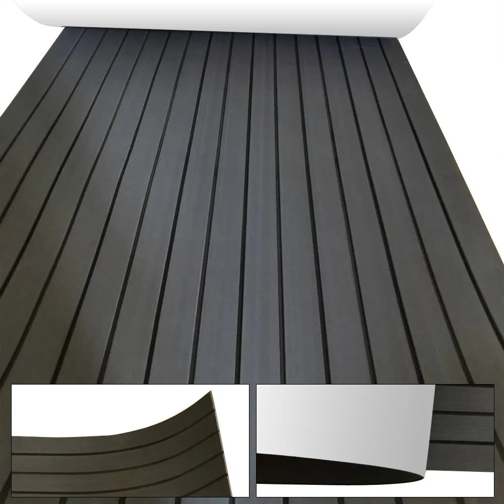 Foam Faux Teak Marine Boat Decking Sheet Floor Mats Carpets Pad Water ...