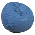 thumbnail image 1 of Foam Filled Bean Bag in Deep Water Blue, 1 of 2