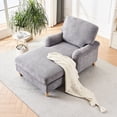 thumbnail image 1 of Foam Filled Chaise with Backrest / Comfortable Reading Nook, 1 of 6