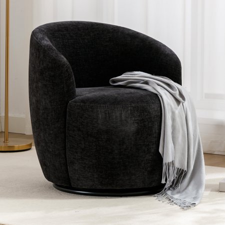 Foam Filled Chenille Chair - Ergonomic Design - Coffee Shop Interior - Spot Cleaning