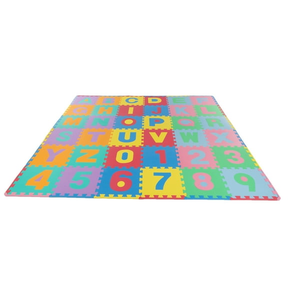 Trademark Games Kids' 96-Piece Foam Floor Puzzle Play Mat (Multicolored)