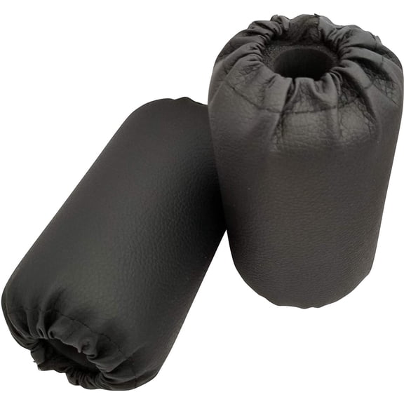 Foam Foot Pads Rollers Set of a Pair for Total Trainer and Other Home Gym Exercise Machines Equipments Replacements with 1 Inch Rod