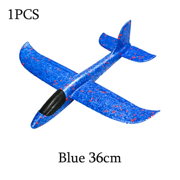 Foam Glider Planes Airplanes Hand Throwing toy 36CM 48cm Flight Mode Inertia Planes Model Aircraft for Kids Outdoor Sport